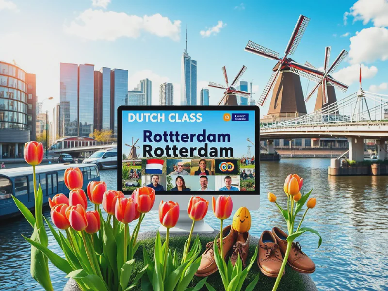 Explore Rotterdam Dutch Lessons & Courses Online Today